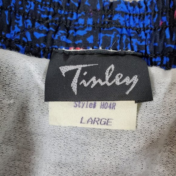 Vintage Tinley Running Shorts Large Split Side - Picture 2 of 3